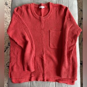 Madewell Salmon Crew Neck Sweater